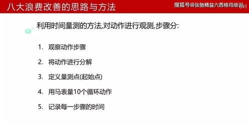工厂车间八大浪费与改善 精益管理培训