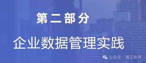 企业数据管理是否 镜花水月